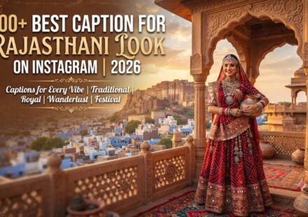 200+ Best Caption for Rajasthani Look on Instagram (2026)