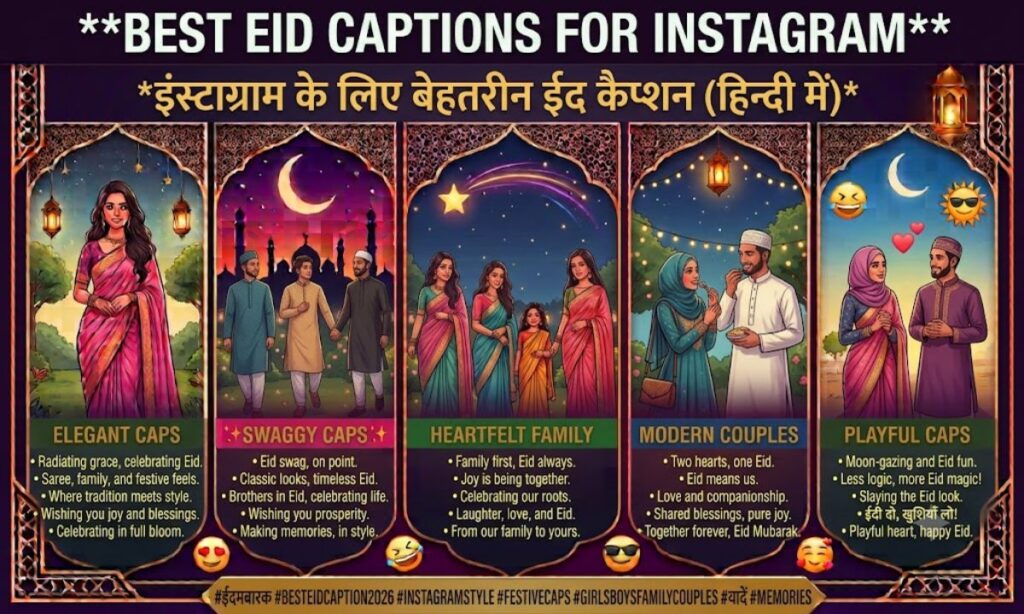 Best Eid Captions for Instagram