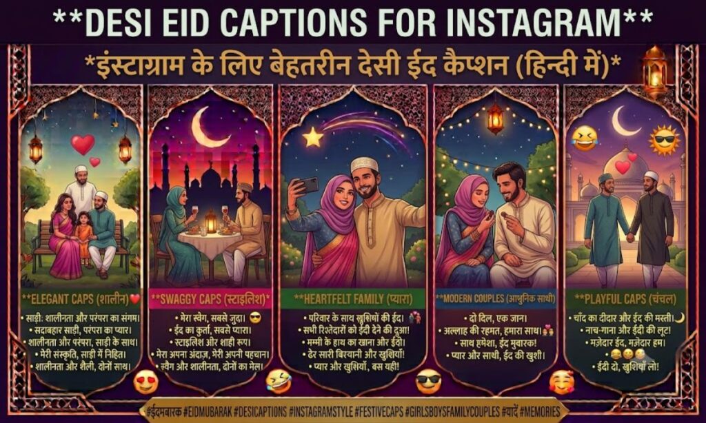 Desi eid captions for instagram