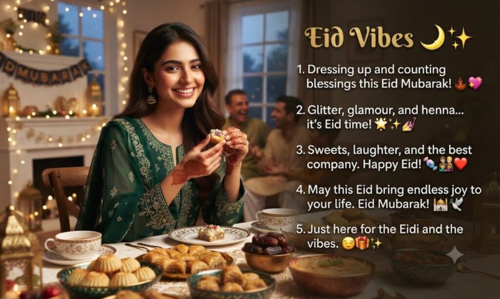 Eid Captions for Instagram for Girl