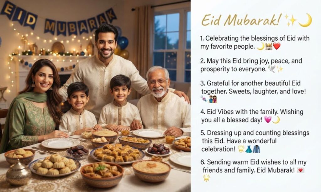 Eid captions for instagram with emoji
