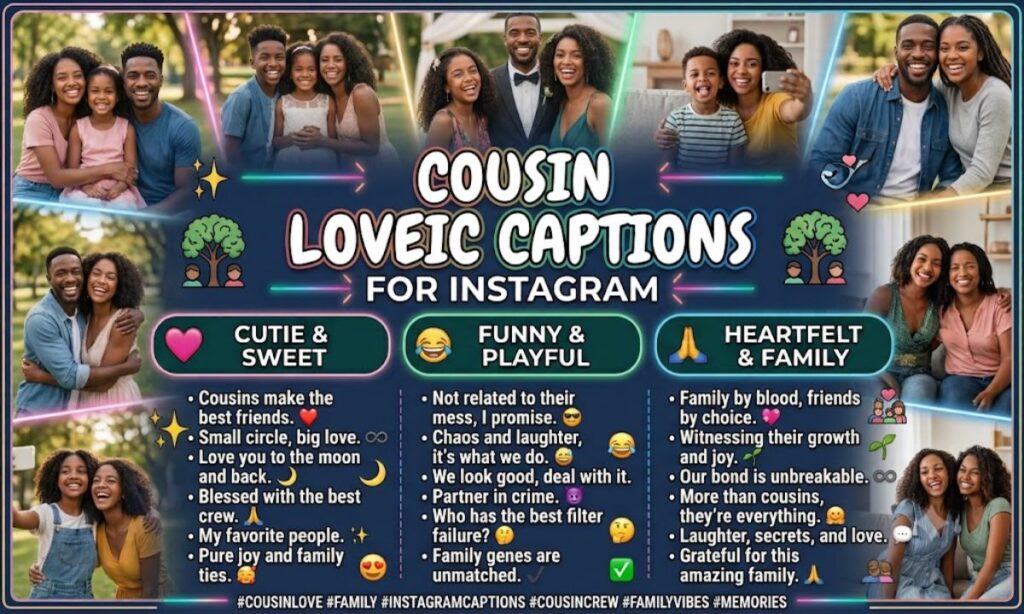 Funny cousin captions