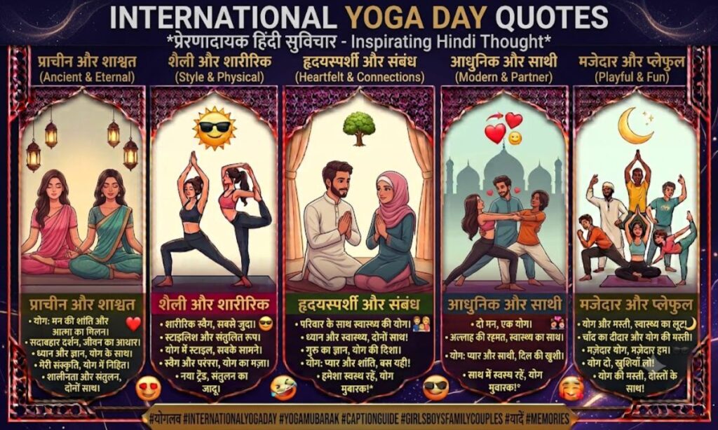 International Yoga Day Quotes