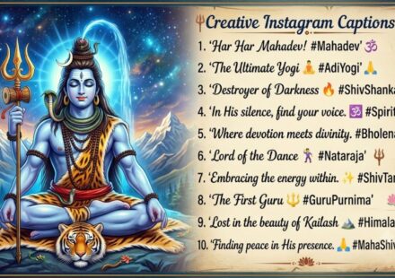 Mahadev Captions for Instagram