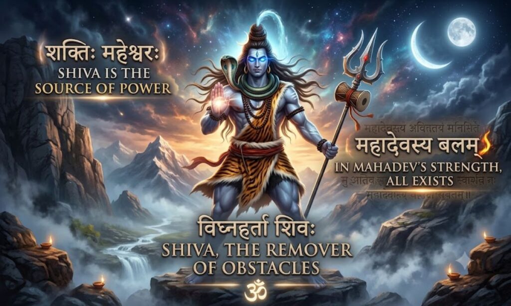 Power & Strength Mahadev Quotes