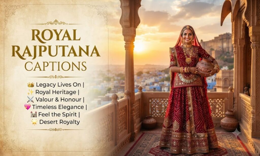 Royal Rajputana Captions