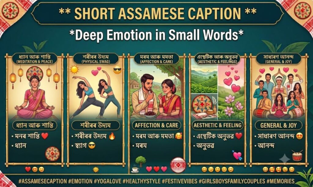 Short Assamese Caption