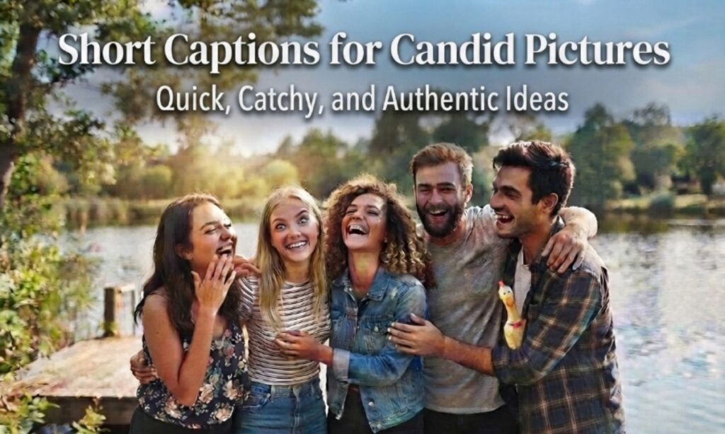 Short Captions for Candid Pictures