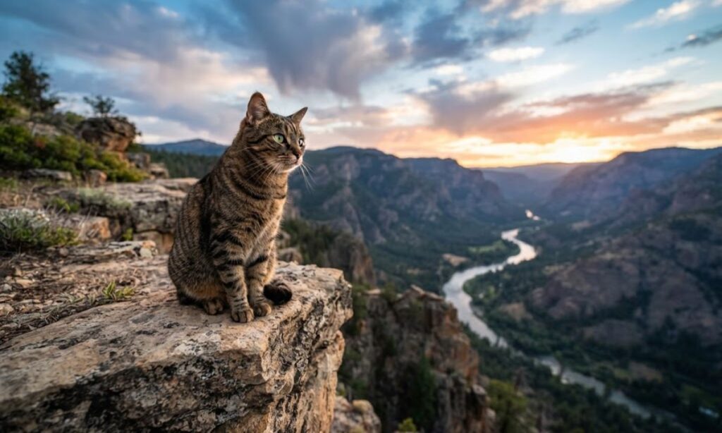 3. Fearless Cat Captions