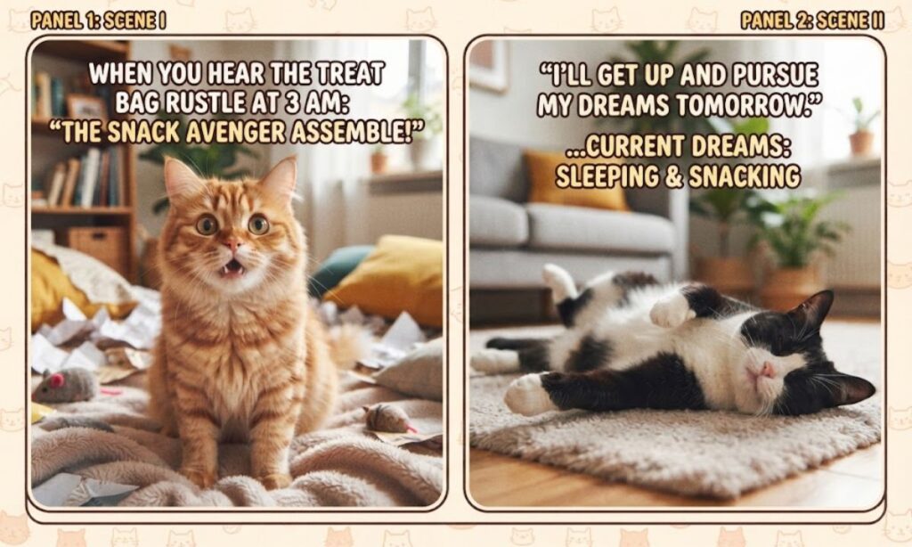 2. Funny Cat Captions