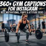 360+ Gym Captions for Instagram: Best Motivational, Funny & Attitude Ideas (2026)