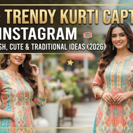 360+ Trendy Kurti Captions for Instagram: Best Stylish, Cute & Traditional Ideas (2026)