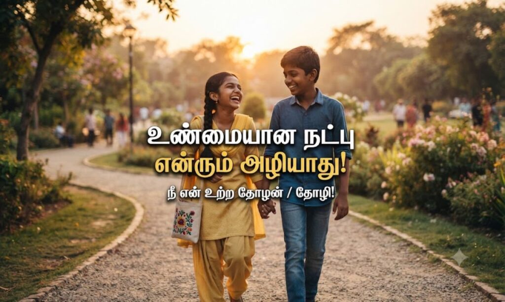 Boy and Girl Friendship Quotes in Tamil
