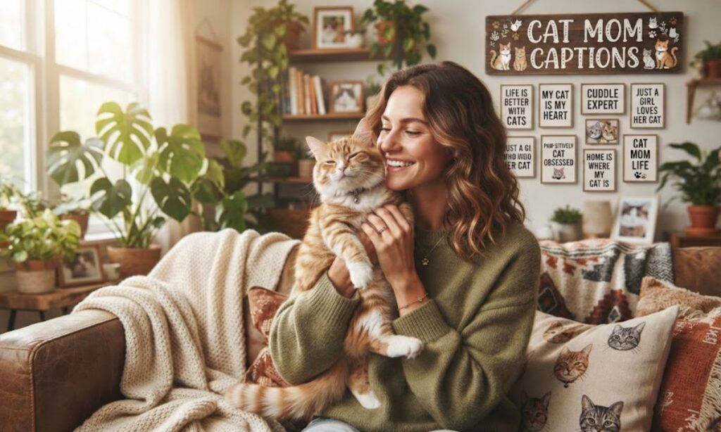  Cat Mom Captions