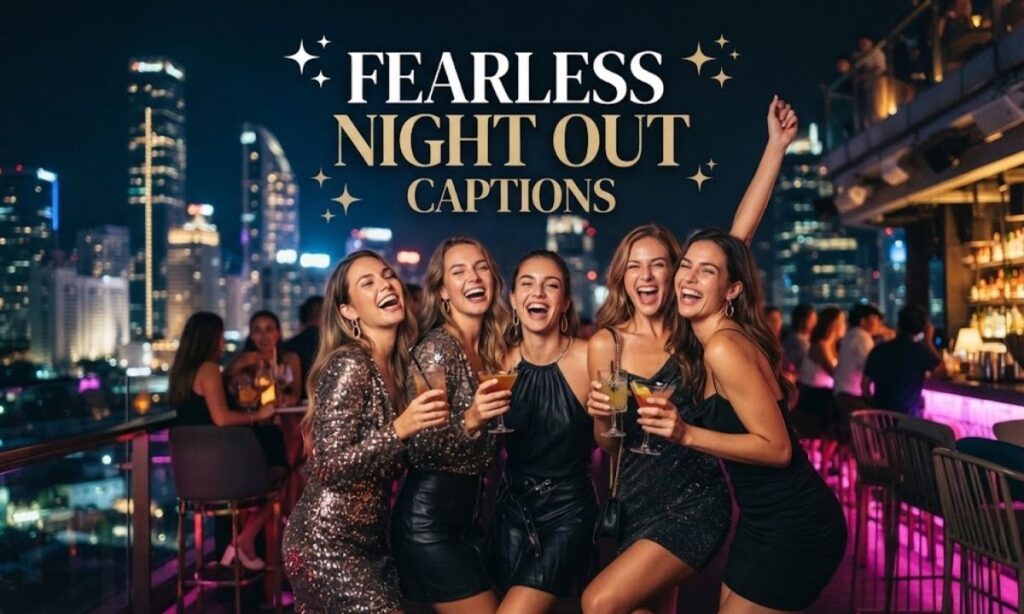 Fearless Night Out Captions