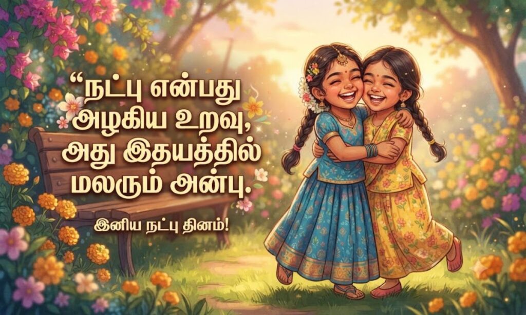 Happy Cute Friendship Quotes in Tamil