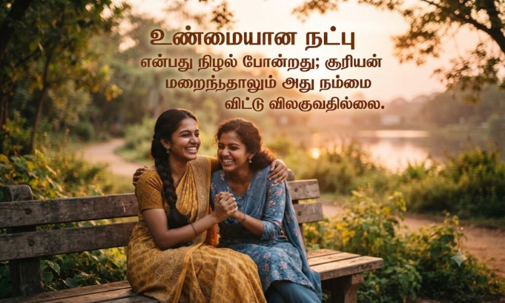 Heart Touching Friendship Quotes in Tamil Text & Font