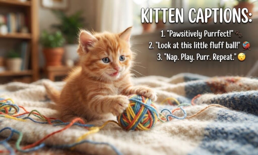 Kitten Captions