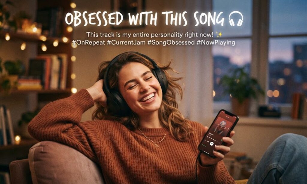 Obsessed With This Song Captions for Instagram 🎧