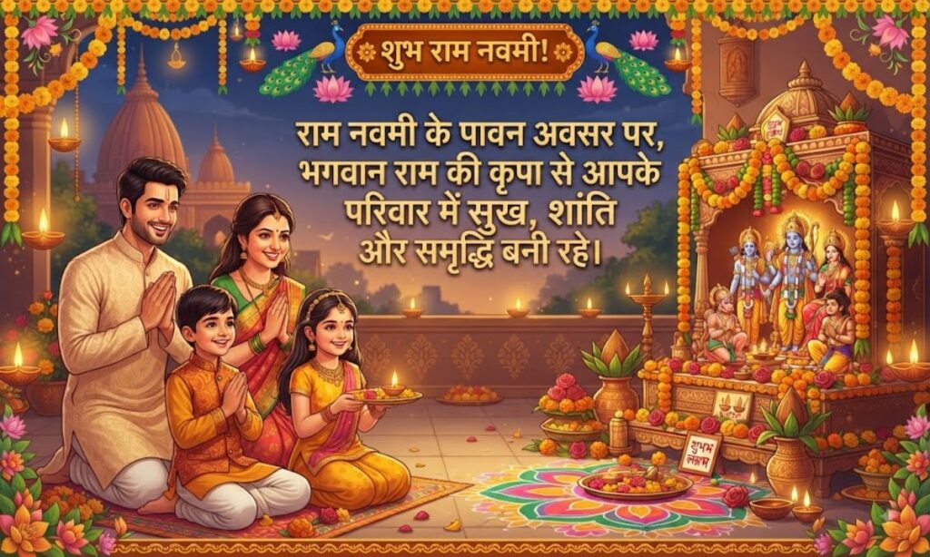 Ram Navami Wishes for Family in Hindi