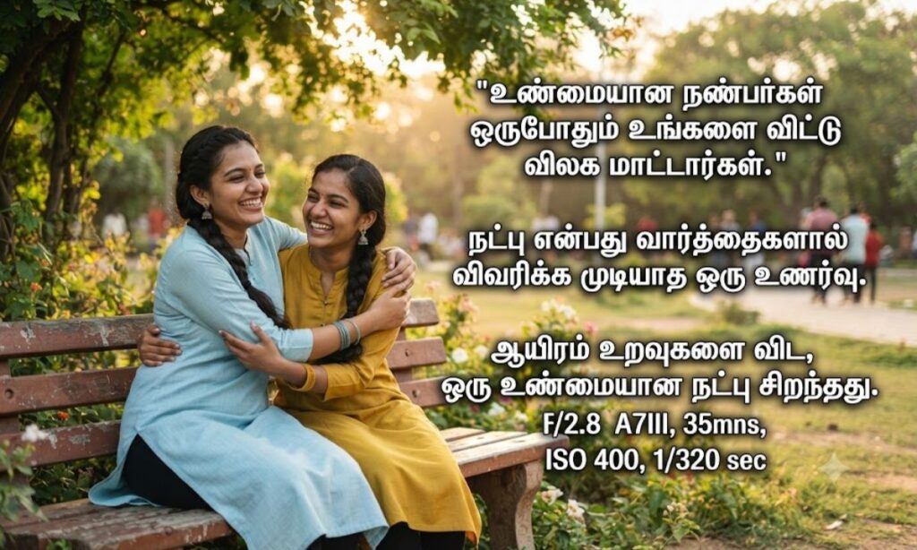Short Friendship Quotes in Tamil