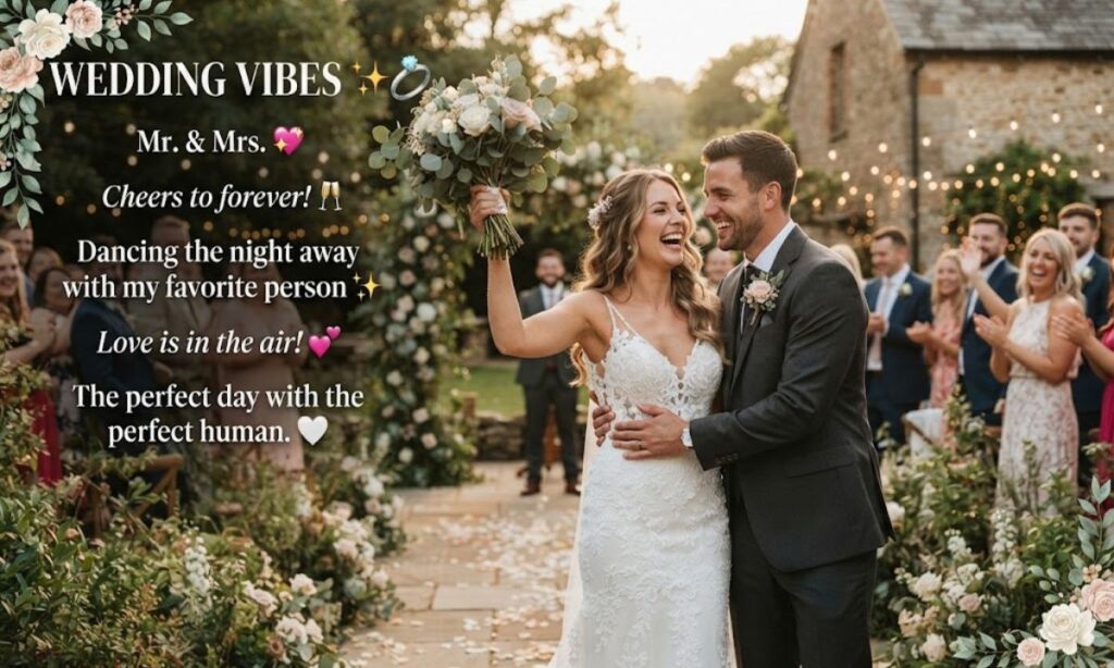 Wedding Vibes Captions for Instagram
