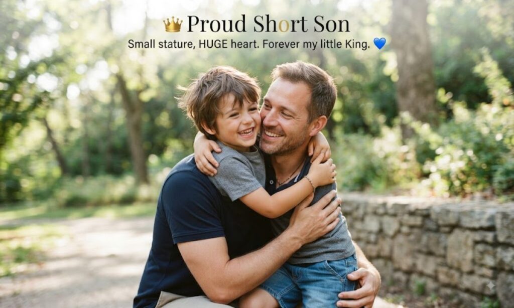 👑 Proud Short Son Captions