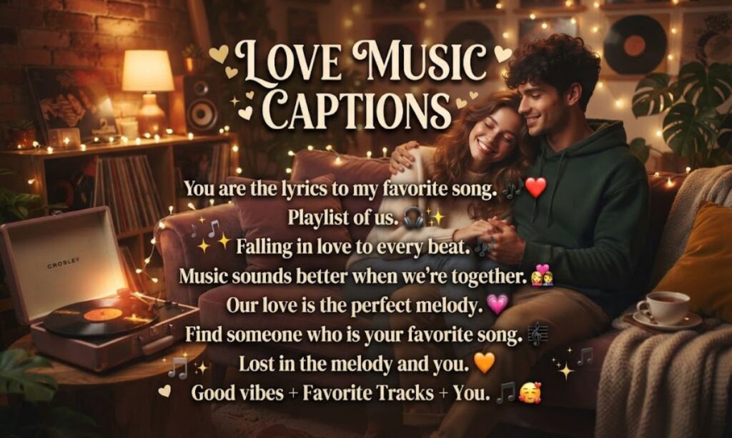 💖 Love Music Captions for Instagram