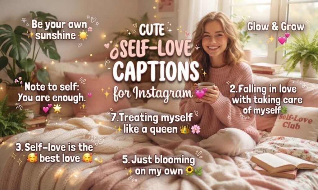 💗 Cute Self Love Captions for Instagram