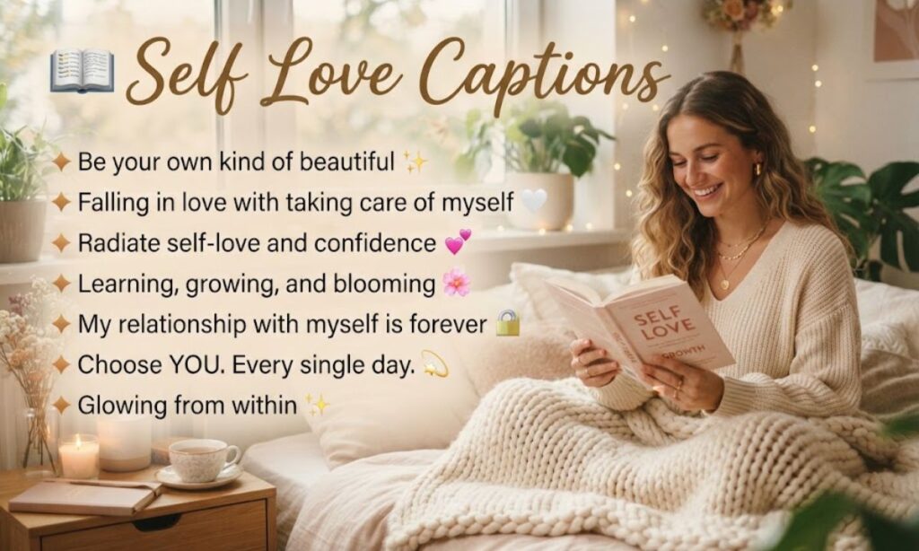📖 Self Love Captions for Instagram Story