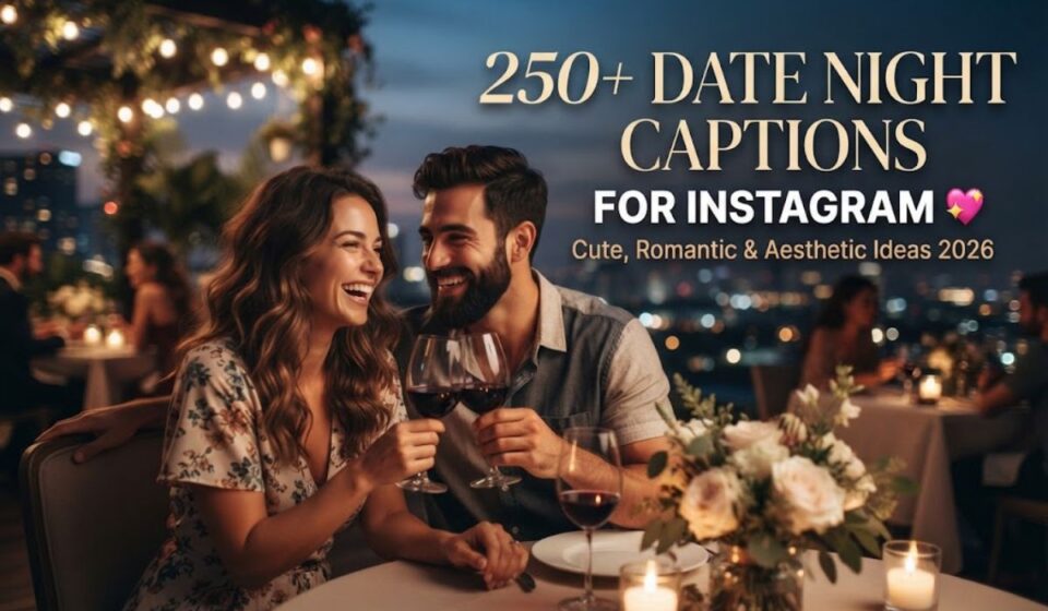 250+ Date Night Captions for Instagram 💖 Cute, Romantic & Aesthetic Ideas 2026