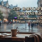 250+ Rain Captions for Instagram ☔ Cute, Romantic & Aesthetic Rainy Day Quotes 2026
