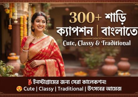 300+ Saree Captions in Bengali for Instagram: Cute, Classy & Traditional