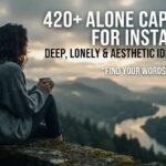 420+ Alone Captions for Instagram: Deep, Lonely & Aesthetic Ideas (2026)