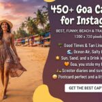 450+ Goa Captions for Instagram: Best, Funny, Beach & Travel Captions