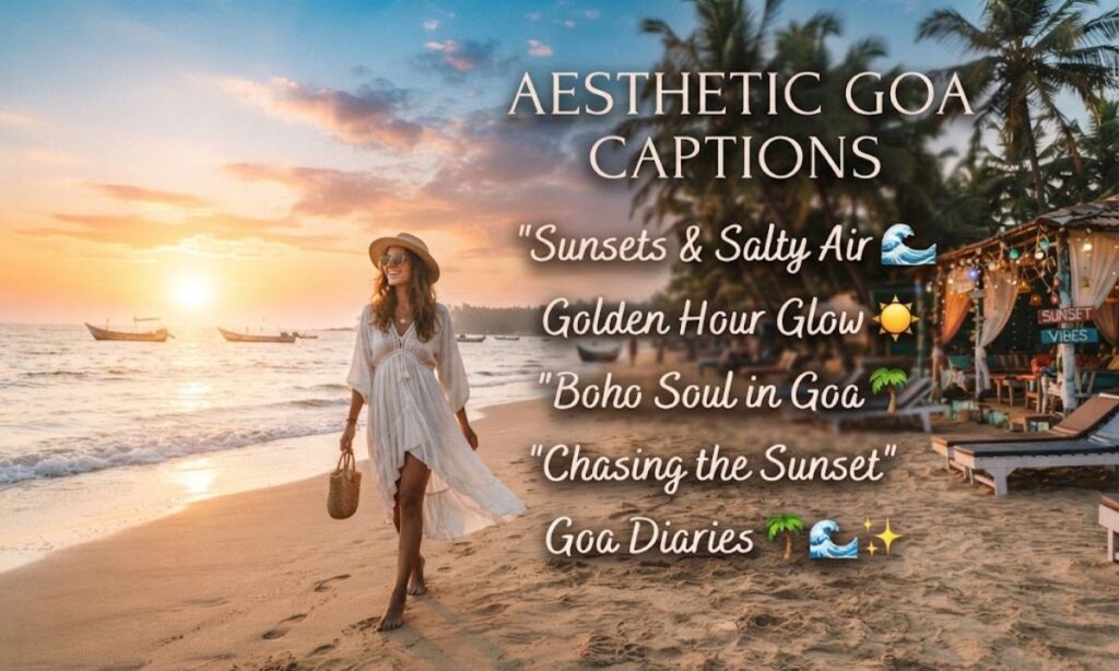 Aesthetic Goa Captions