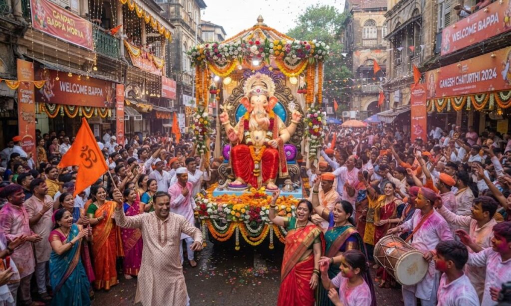 Bappa Arrival Captions
