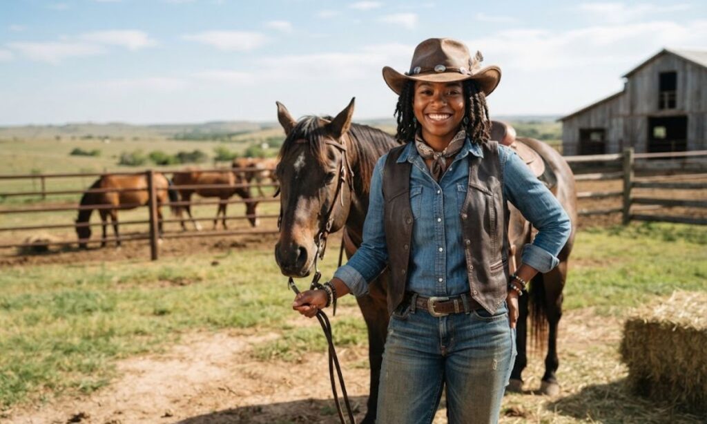 Black Girl Cowgirl Captions 🖤🤠