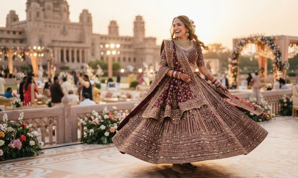 Caption for Lehenga Post on Instagram