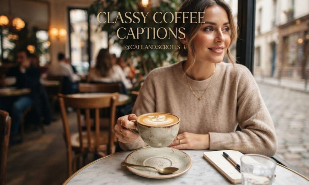 Classy Coffee Captions Instagram