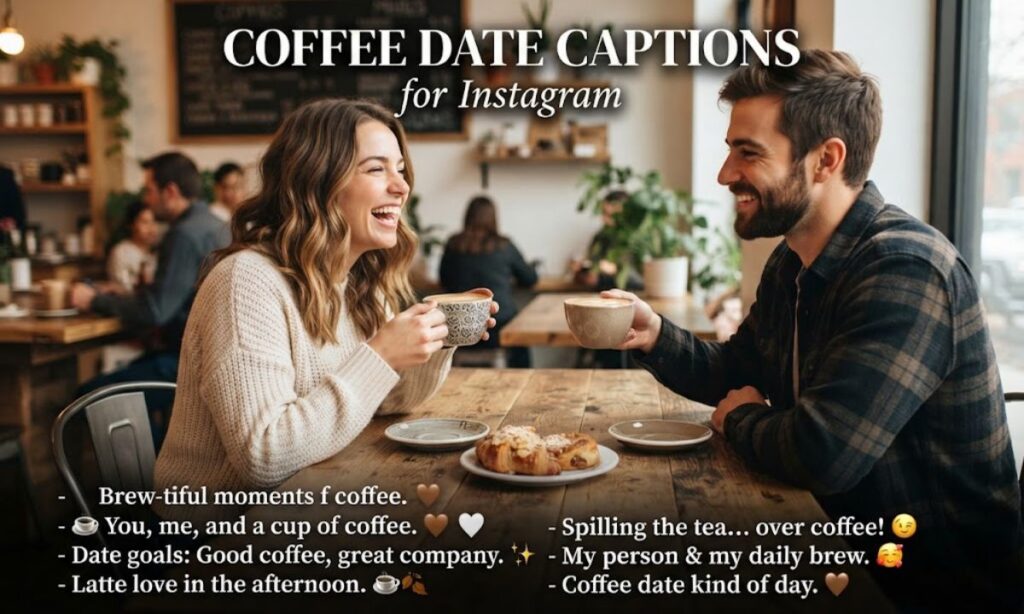 Coffee Date Captions for Instagram