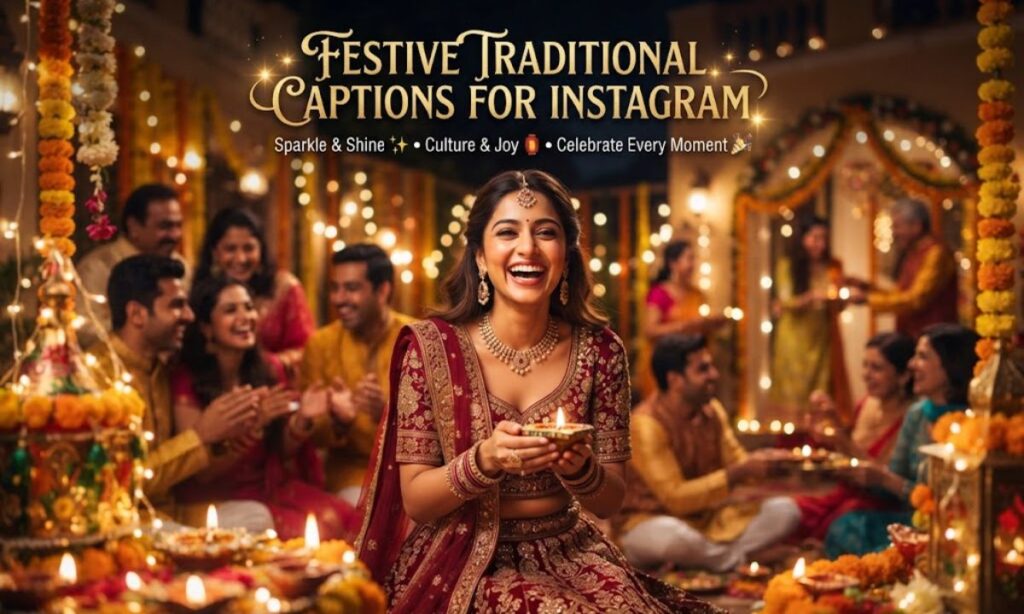 Festive Traditional Captions for Instagram