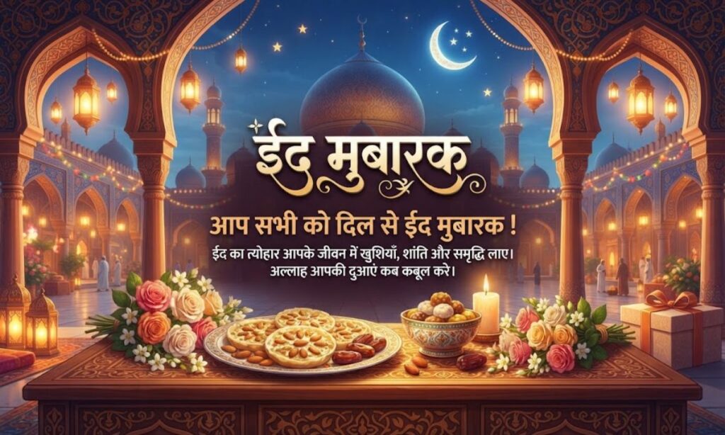 Heartfelt Eid Mubarak Wishes in Hindi
