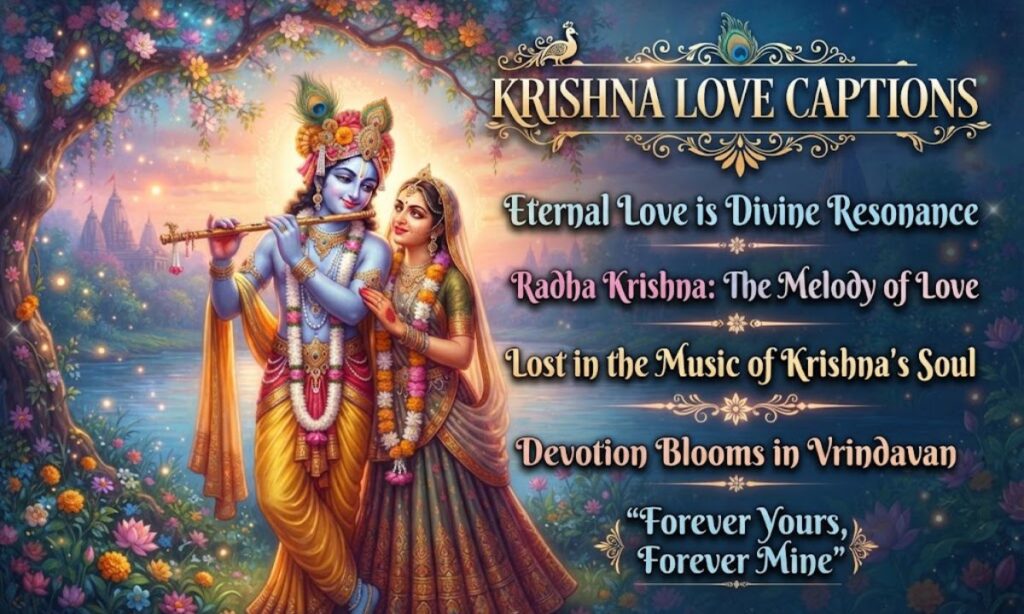 Krishna Love Captions