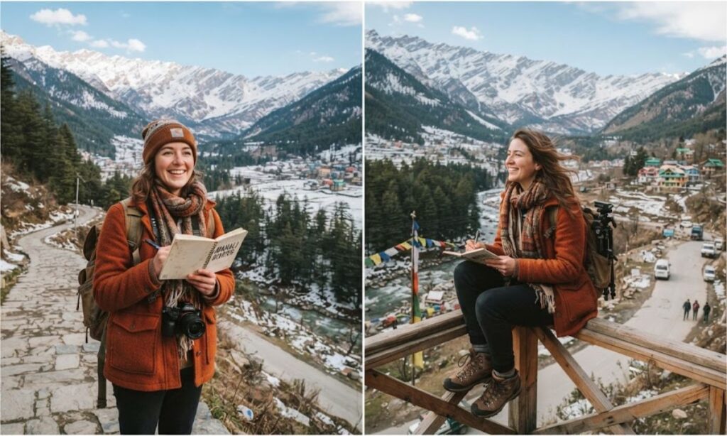 Manali Diaries Caption