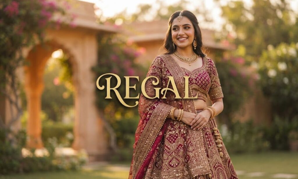 One Word Caption for Lehenga
