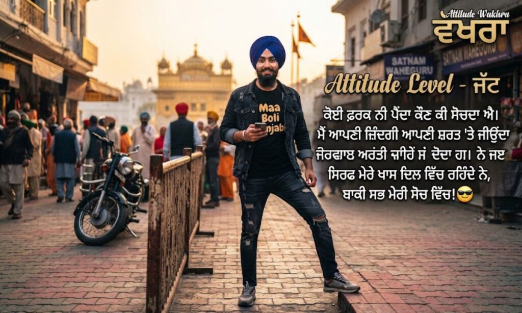 Punjabi Captions for Instagram Attitude
