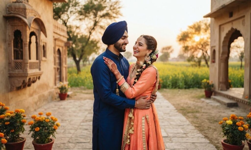 Punjabi Captions for Instagram for Couple
