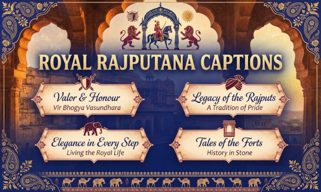 Royal Rajputana Captions