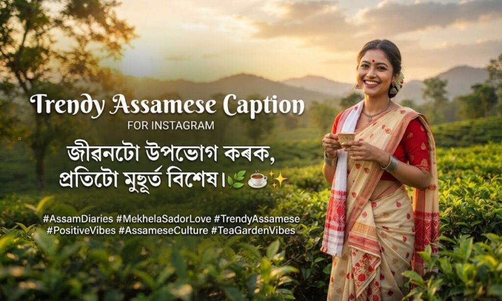 Trendy Assamese Caption for Instagram